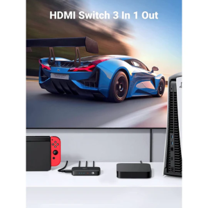 UGREEN HDMI SWITCHER 3 IN 1 OUT  4K@30HZ