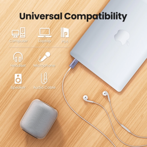 UGREEN USB-A 2.0 TO 3.5MM EXTERNAL STEREO SOUND ADAPTER