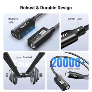 UGREEN USB-C TO 3.5MM AUDIO ADAPTER WITH PD