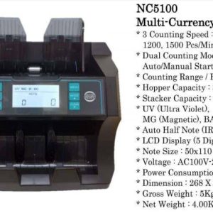 OKYO NC5100 Note Counter Machine