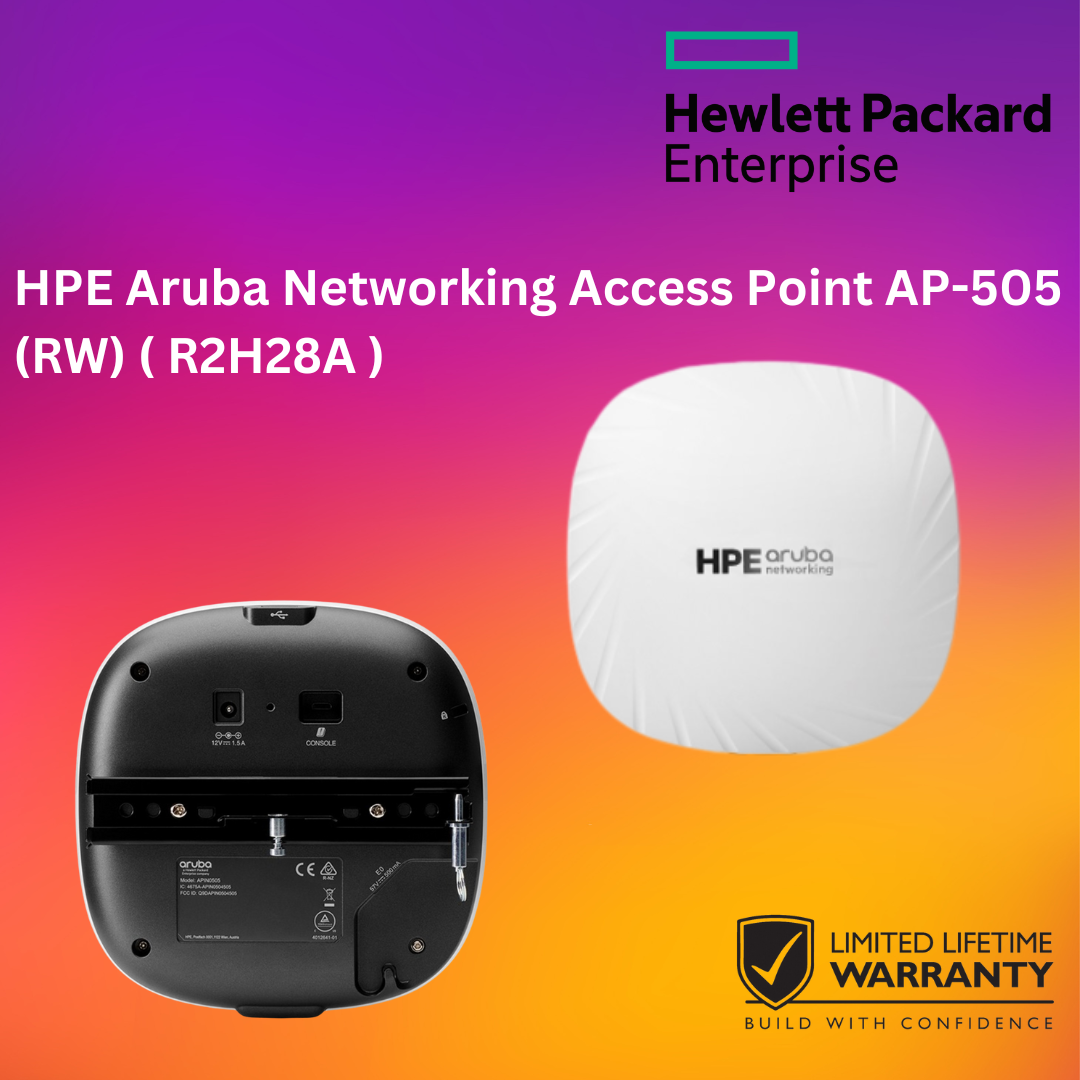 HPE Aruba Networking Access Point AP-505 (RW) ( R2H28A ) – GS Premium ...