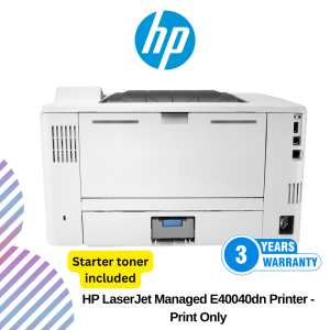 HP LaserJet Managed E40040dn Printer