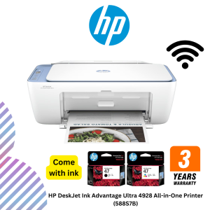 HP DeskJet Ink Advantage Ultra 4928 All-in-One Printer (588S7B)