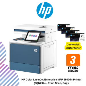 HP Color LaserJet Enterprise MFP 5800dn Printer  (6QN29A) - Print, Scan, Copy