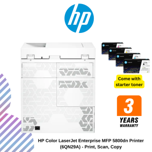 HP Color LaserJet Enterprise MFP 5800dn Printer  (6QN29A) - Print, Scan, Copy