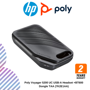 inc-27-12.png Poly Voyager 5200 UC USB-A Headset +BT600 Dongle TAA (7K2E1AA)