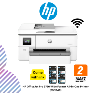 HP OfficeJet Pro 9720 A3 Wide Format All-in-One Printer (53N94C)