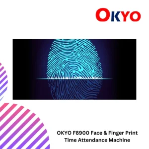 OKYO F8900 Face & Finger Print Time Attendance Machine