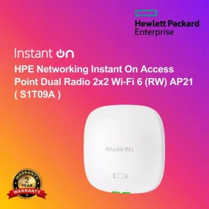 HPE Networking Instant On Access Point Dual Radio 2x2 Wi‑Fi 6 (RW) AP21 ( S1T09A )