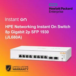HPE Networking Instant On Switch 8p Gigabit 2p SFP 1930 (JL680A)