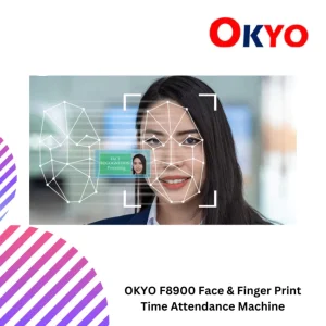 OKYO F8900 Face & Finger Print Time Attendance Machine
