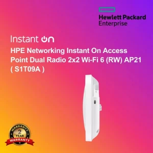 HPE Networking Instant On Access Point Dual Radio 2x2 Wi‑Fi 6 (RW) AP21 ( S1T09A )