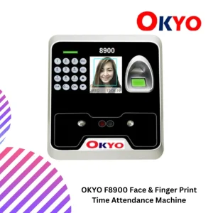OKYO F8900 Face & Finger Print Time Attendance Machine