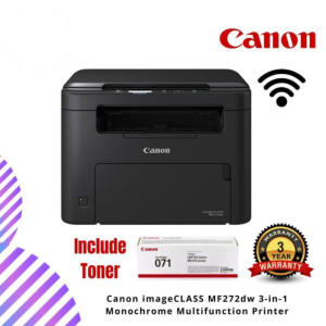 Canon imageCLASS MF272dw 3-in-1 Monochrome Multifunction Printer