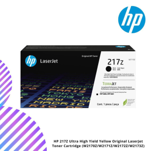 HP 217Z Ultra High Yield Yellow Original LaserJet Toner Cartridge (W2170Z/W2171Z/W2172Z/W2173Z)