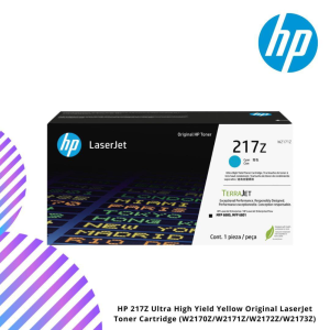 HP 217Z Ultra High Yield Yellow Original LaserJet Toner Cartridge (W2170Z/W2171Z/W2172Z/W2173Z)