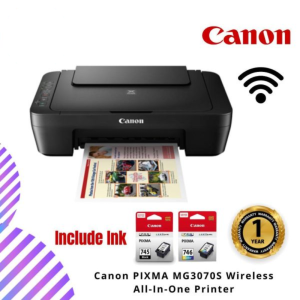 Canon PIXMA MG3070S Wireless All-In-One Printer