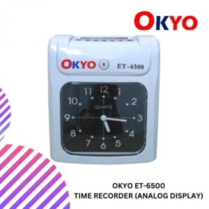 OKYO ET-6500 TIME RECORDER (ANALOG DISPLAY)