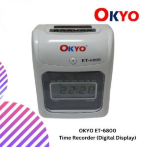 OKYO ET-6800 Time Recorder (Digital Display)