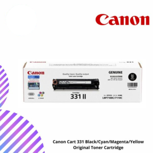 Canon Cart 331 Black/Cyan/Magenta/Yellow Original Toner Cartridge