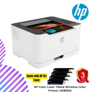 HP Color Laser 150nw Wireless Color Printer (4ZB95A)
