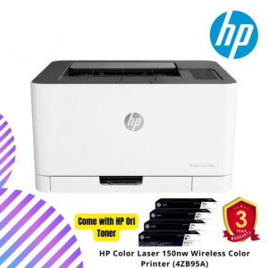 HP Color Laser 150nw Wireless Color Printer (4ZB95A)