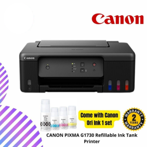 Canon PIXMA G1730 Refillable Ink Tank Printer