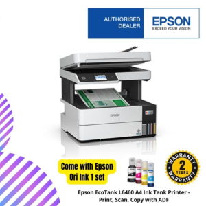 Epson EcoTank L6460 A4 Ink Tank Printer - Print, Scan, Copy with ADF