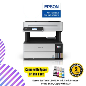 Epson EcoTank L6460 A4 Ink Tank Printer - Print, Scan, Copy with ADF