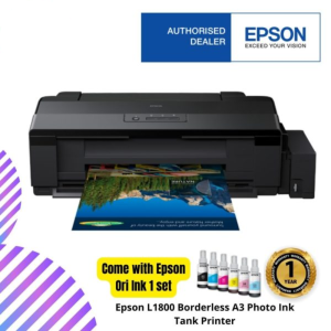 Epson L1800 Borderless A3 Photo Ink Tank Printer