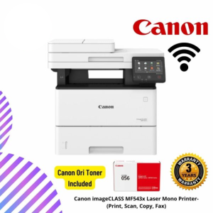 Canon imageCLASS MF543x Laser Mono Printer- (Print, Scan, Copy, Fax)