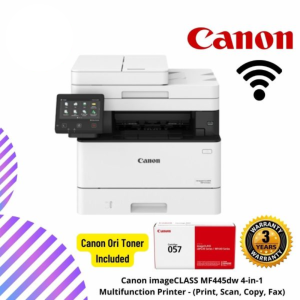 Canon imageCLASS MF445dw 4-in-1 Multifunction Printer - (Print, Scan, Copy, Fax)