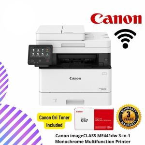Canon imageCLASS MF441dw 3-in-1 Monochrome Multifunction Printer