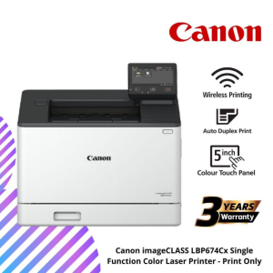 Canon imageCLASS LBP674Cx Single Function Color Laser Printer - Print Only