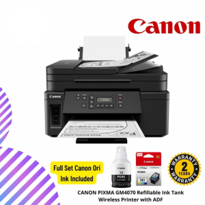 CANON PIXMA GM4070 Refillable Ink Tank Wireless Printer with ADF