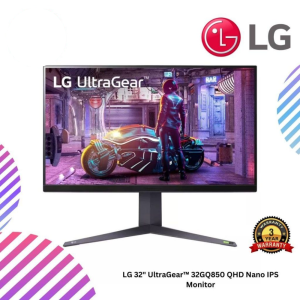 LG 32" UltraGear™ 32GQ850 QHD Nano IPS Monitor