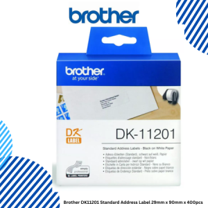 Brother DK11201 Standard Address Label 29mm x 90mm x 400pcs