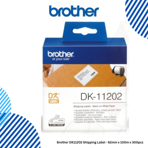 Brother DK11202 Shipping Label - 62mm x 100m x 300pcs