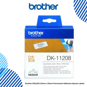 Brother DK11208 Large Address Label - 38mm x 90mm x 400pcs