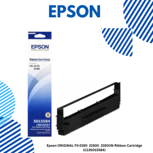 Epson ORIGINAL FX-2190 / 2190II / 2190IIN Ribbon Cartridge  (C13S015584)