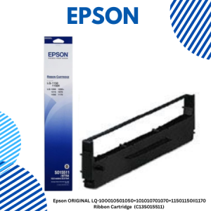 1 Epson ORIGINAL LQ-100010501050+101010701070+11501150II1170 Ribbon Cartridge (C13S015511) Epson ORIGINAL LQ-1000/1050/1050+/1010/1070/1070+/1150/1150II/1170 Ribbon Cartridge (C13S015511)