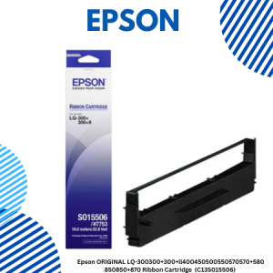 1 Epson ORIGINAL LQ-300300+300+ll400450500550570570+580 850850+870 Ribbon Cartridge (C13S015506) Epson ORIGINAL LQ-300/300+/300+ll/400/450/500/550/570/570+/580/ 850/850+/870 Ribbon Cartridge (C13S015506)
