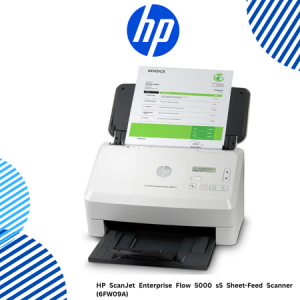 1 HP ScanJet Enterprise Flow 5000 s5 Sheet-Feed Scanner (6FW09A) HP ScanJet Enterprise Flow 5000 s5 Sheet-Feed Scanner (6FW09A)