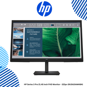 1 HP Series 3 Pro 21.45 inch FHD Monitor - 322pv (9U5A2AA#AB4) HP Series 3 Pro 21.45 inch FHD Monitor - 322pv (9U5A2AA#AB4)