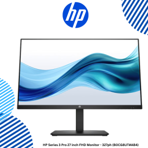 1 HP Series 3 Pro 27 inch FHD Monitor - 327ph (B0CG8UT#AB4) HP Series 3 Pro 27 inch FHD Monitor - 327ph (B0CG8UT#AB4)