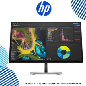 1 HP Series 5 Pro 23.8 inch FHD Monitor - 524pf (9D9L6UT#AB4) HP Series 5 Pro 23.8 inch FHD Monitor - 524pf (9D9L6UT#AB4)