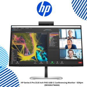1 HP Series 5 Pro 23.8 inch FHD USB-C Conferencing Monitor - 524pm (9E0G9UT#AB4) HP Series 5 Pro 23.8 inch FHD USB-C Conferencing Monitor - 524pm (9E0G9UT#AB4)
