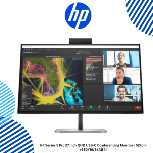 1 HP Series 5 Pro 27 inch QHD USB-C Conferencing Monitor - 527pm (9E0Y9UT#AB4) HP Series 5 Pro 27 inch QHD USB-C Conferencing Monitor - 527pm (9E0Y9UT#AB4)