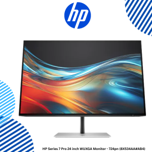 1 HP Series 7 Pro 24 inch WUXGA Monitor - 724pn (8X534AA#AB4) HP Series 7 Pro 24 inch WUXGA Monitor - 724pn (8X534AA#AB4)