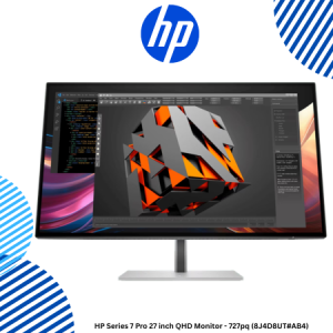 1 HP Series 7 Pro 27 inch QHD Monitor - 727pq (8J4D8UT#AB4) HP Series 7 Pro 27 inch QHD Monitor - 727pq (8J4D8UT#AB4)